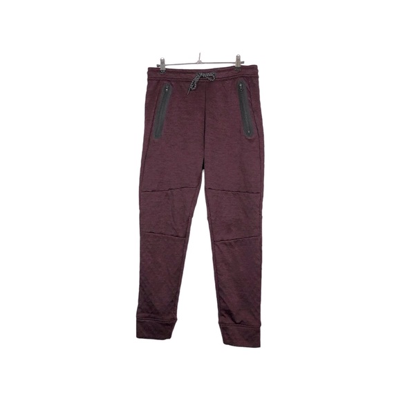 Americans Eagle Men’s Active Flex Jogger   Sweatpants Maroon Size S/P/CH - Picture 1 of 9